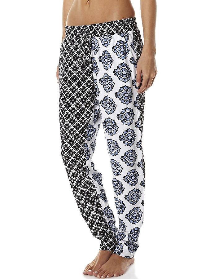TIGERLILY Cote Patchwork Low Rise Pants RRP$200