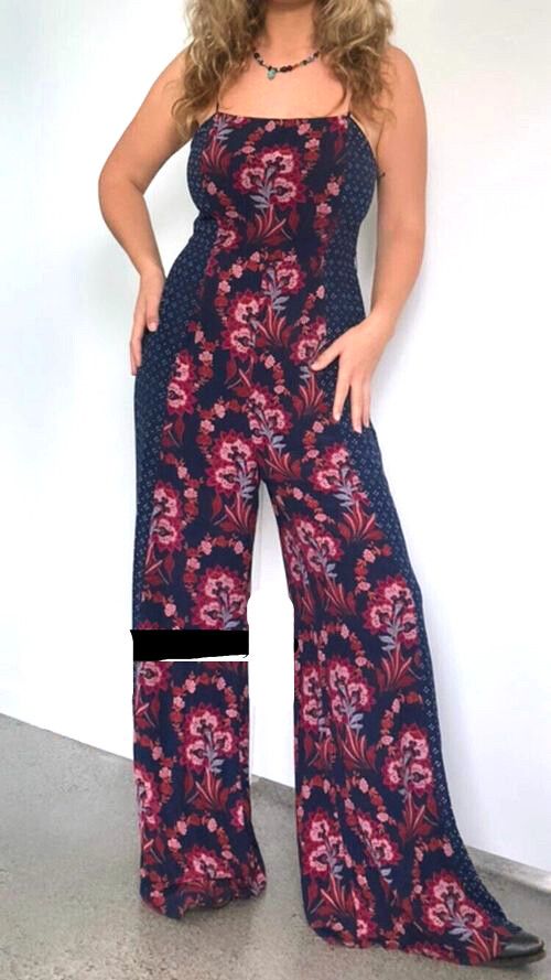 TIGERLILY Paradis Sleeveless Onesie Wide Leg Jumpsuit NWT RRP$200