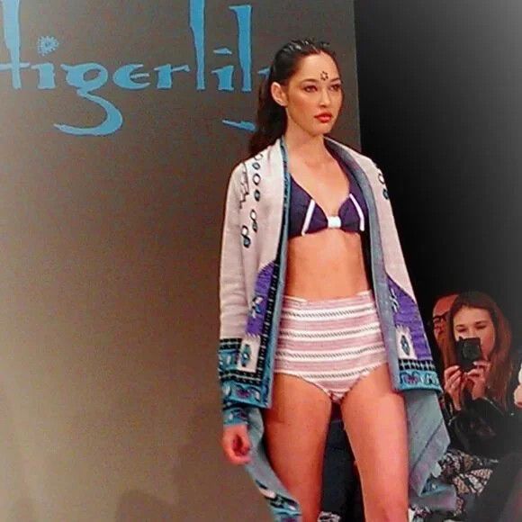 TIGERLILY Manipur Amelia High Waisted Corset Bikini Set NWT