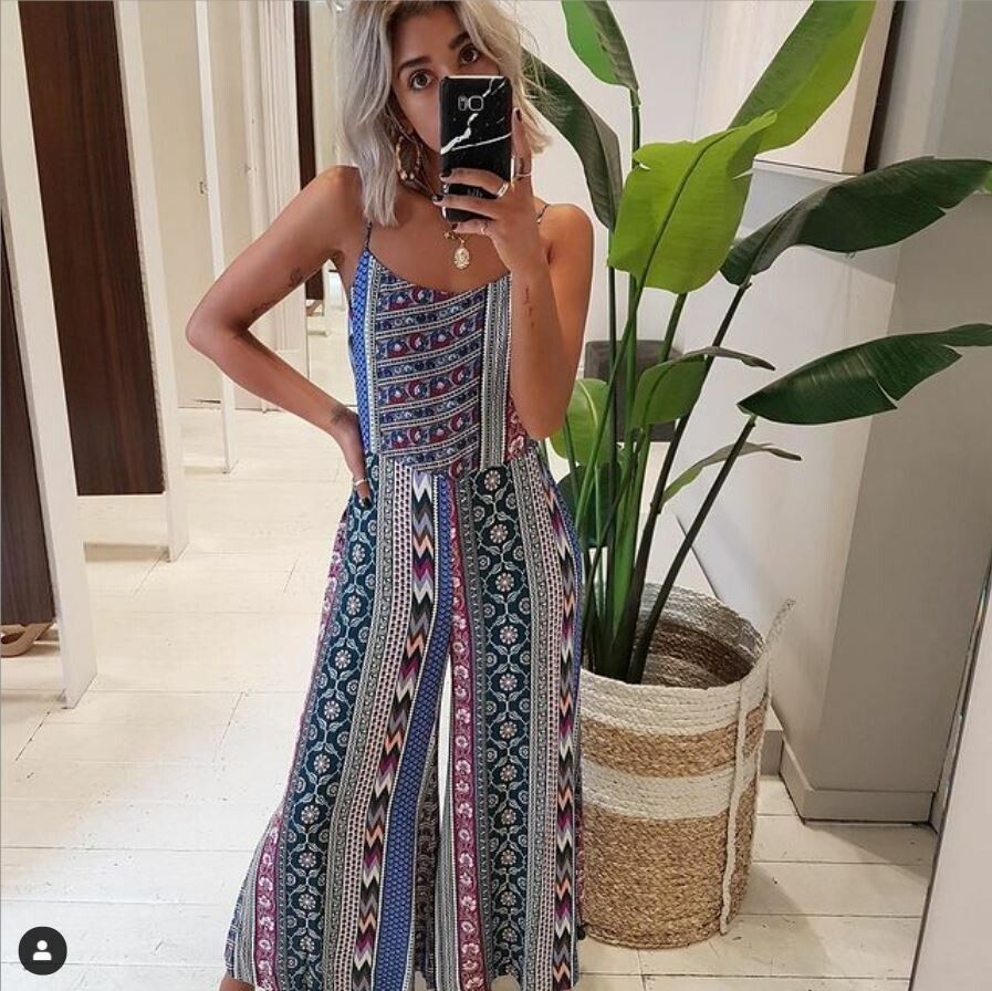 TIGERLILY Osiris Onesie Wide Leg Jumpsuit RRP$199
