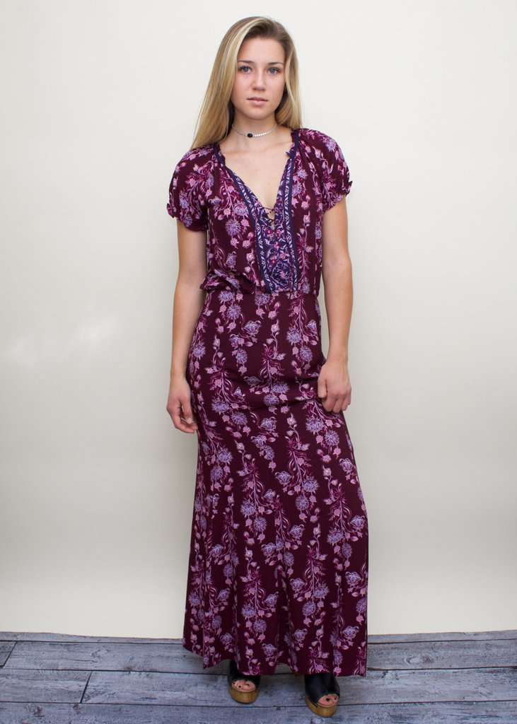 TIGERLILY Carriacou Mulberry Purple Maxi Dress