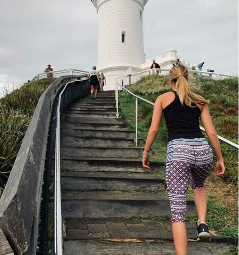 TIGERLILY Le Maroc Sport Athleisure Activewear Workout Yoga 3/4 Gym Tights