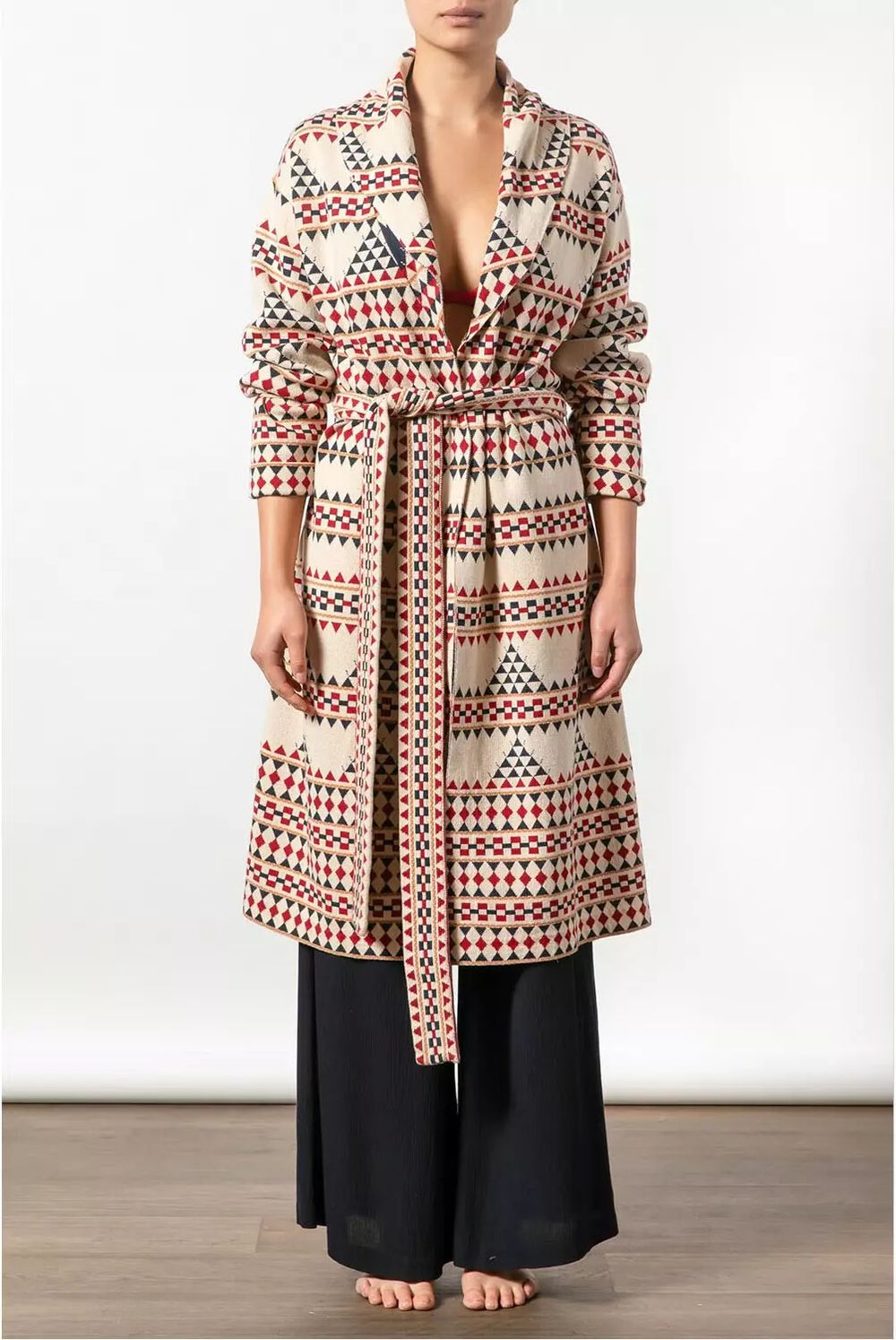TIGERLILY Zaniza Ishya Cotton Knit Cardigan Jacket RRP$319