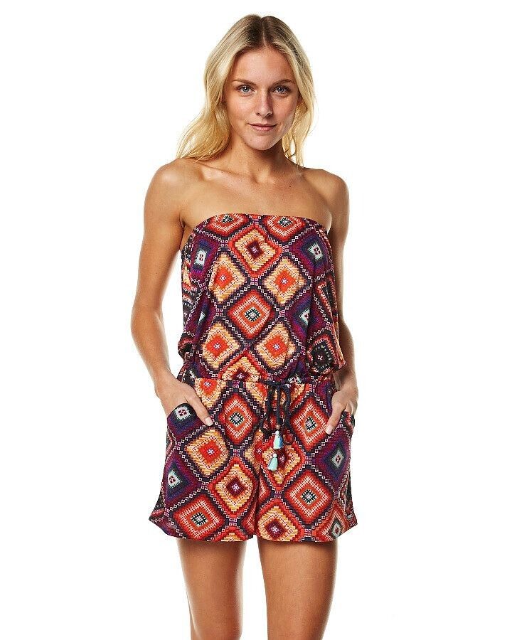 TIGERLILY Zehra Strapless Playsuit