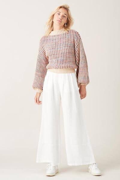 TIGERLILY Tarma Knit Multicoloured Bell Sleeve Jumper