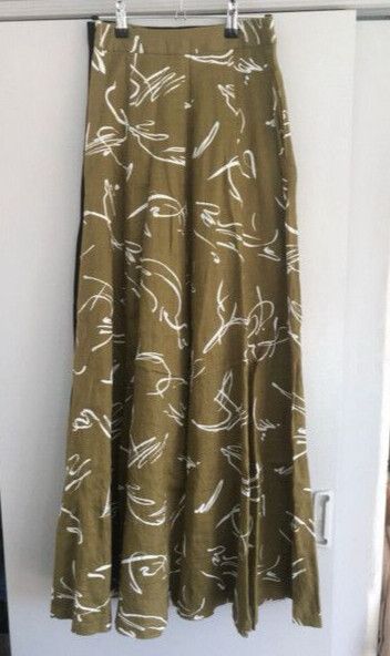 Long Linen Skirt With Pockets!!!