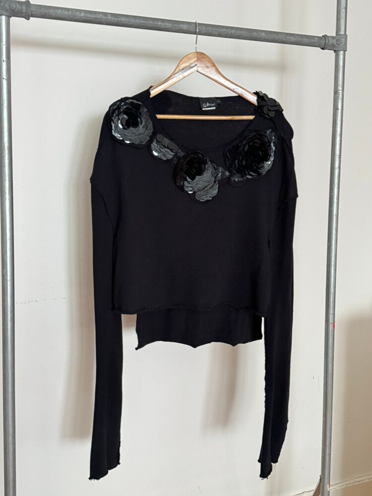 Akira Beaded Rosette Jumper