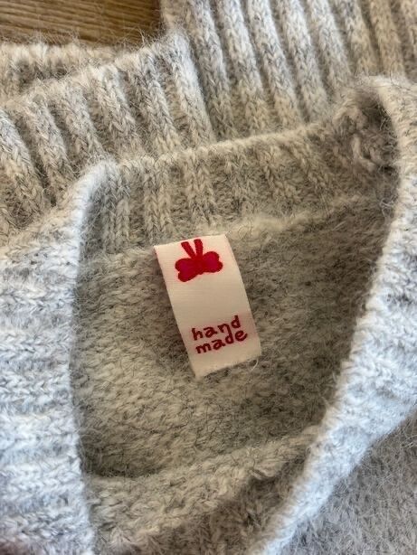 100% mohair handmade jumper