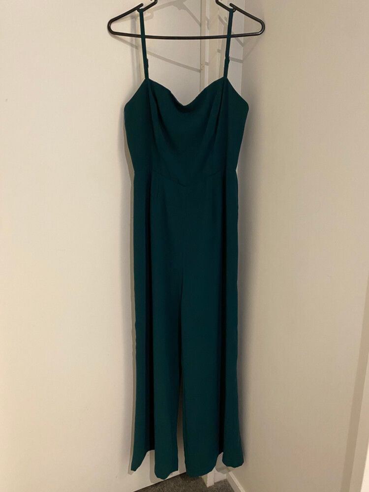 Dark Green Jumpsuit