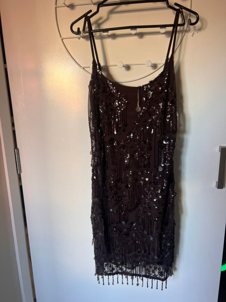 White Fox Chocolate Dress