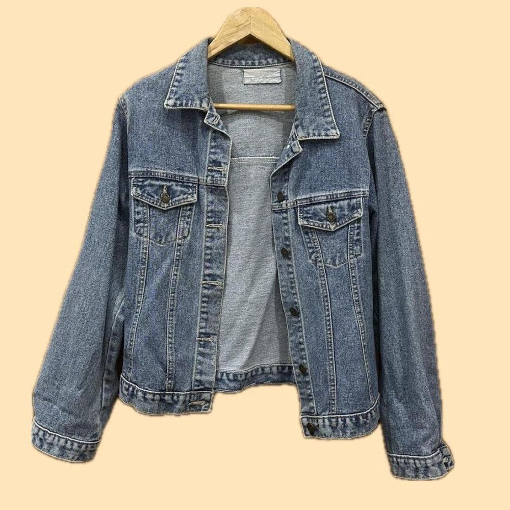 vintage denim jacket size 8