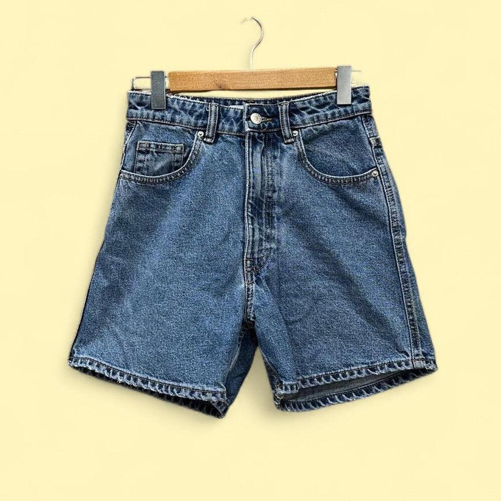 ZARA MOM DENIM SHORTS size 34/AU6