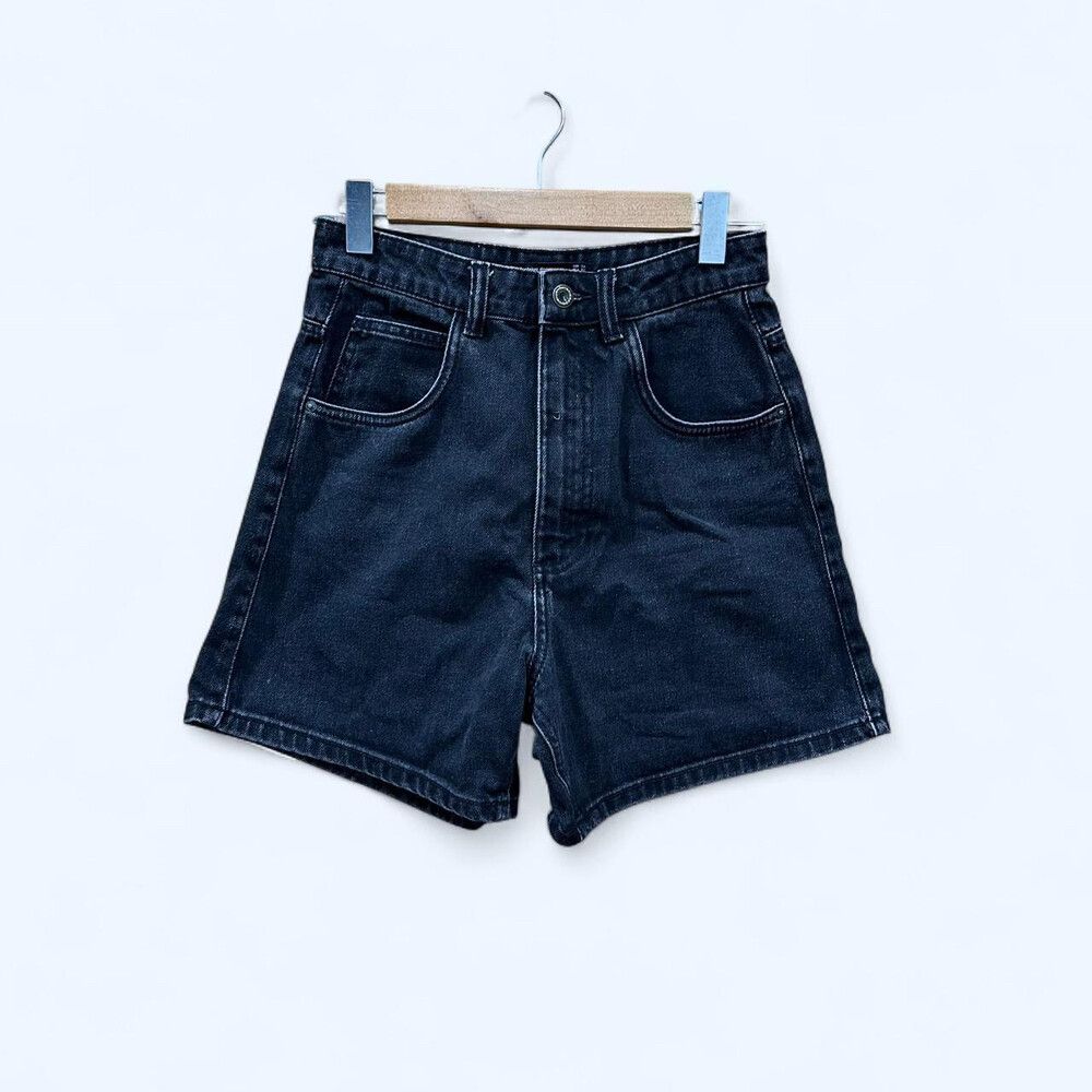 ZARA MOM DENIM SHORTS size 34/AU6
