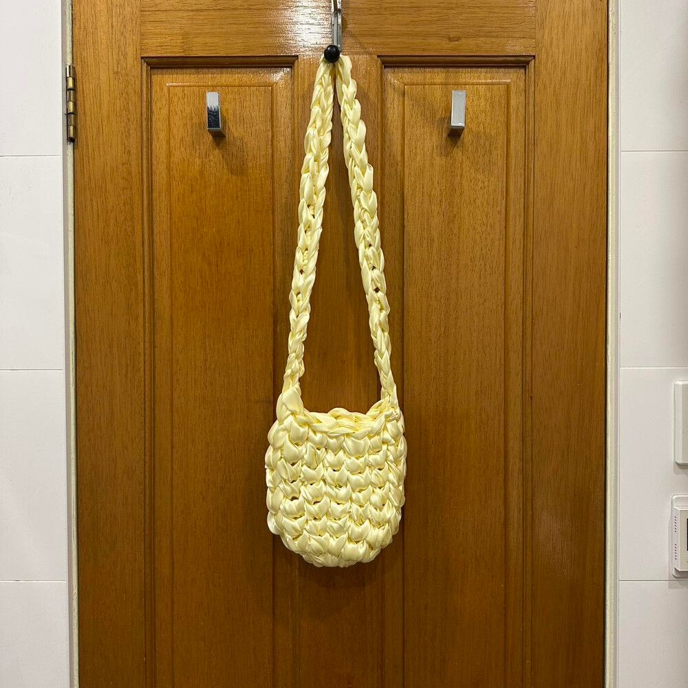 NOTT BAG - NOTT V light yellow crossbody bag