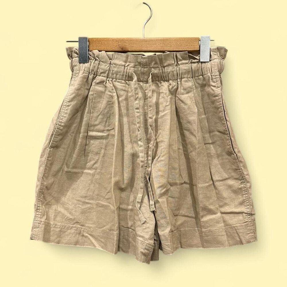 UNIQLO COTTON/LINEN SHORTS XS