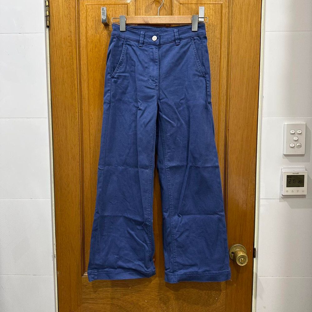 EVERLANE WIDE LEG CROP PANTS size 00