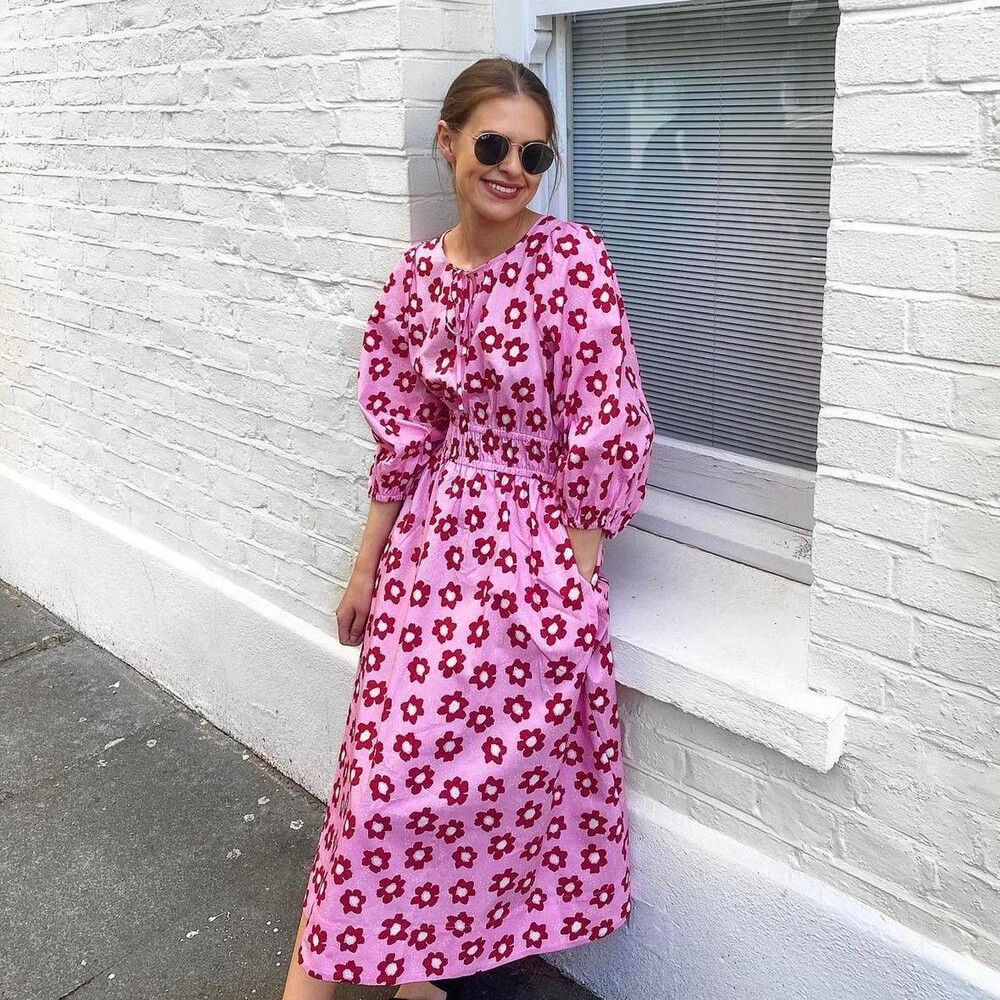 kitri medora pink dress size 8
