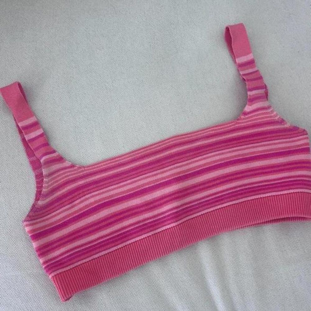 Nagnata pink striped top XS