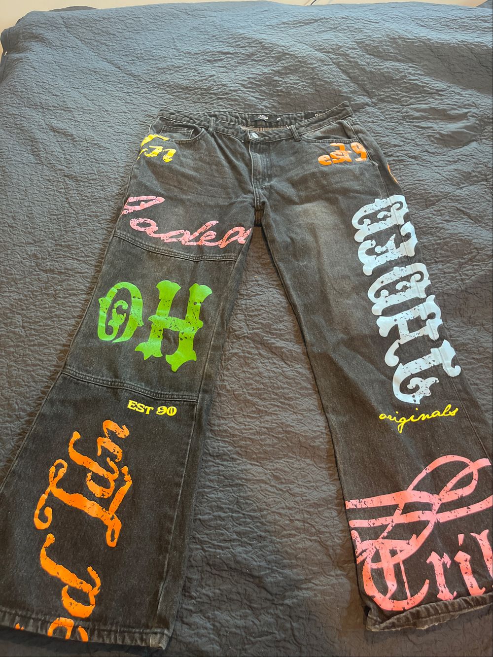 Jaded London Petite Low Rise Jeans W30