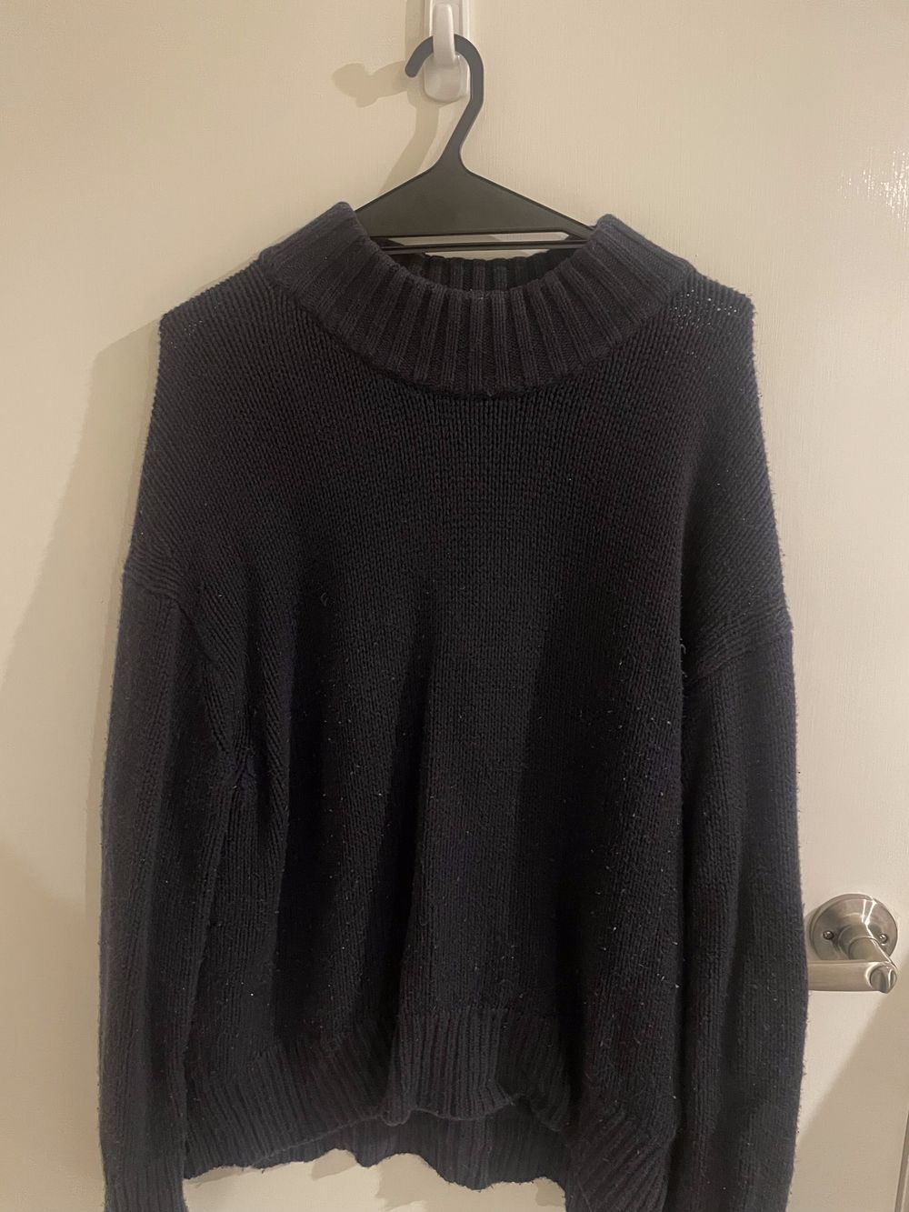 Assembly Label Navy Knit Jumper