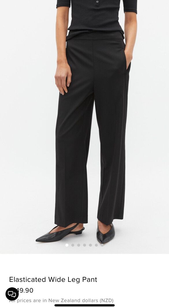 Seed Elasticated Wide Leg Pant