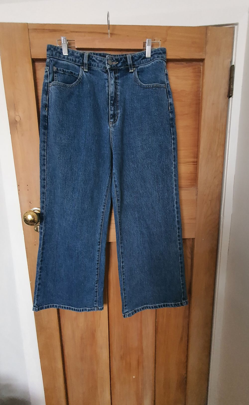 Witchery Wide-leg Blue Jeans - 12