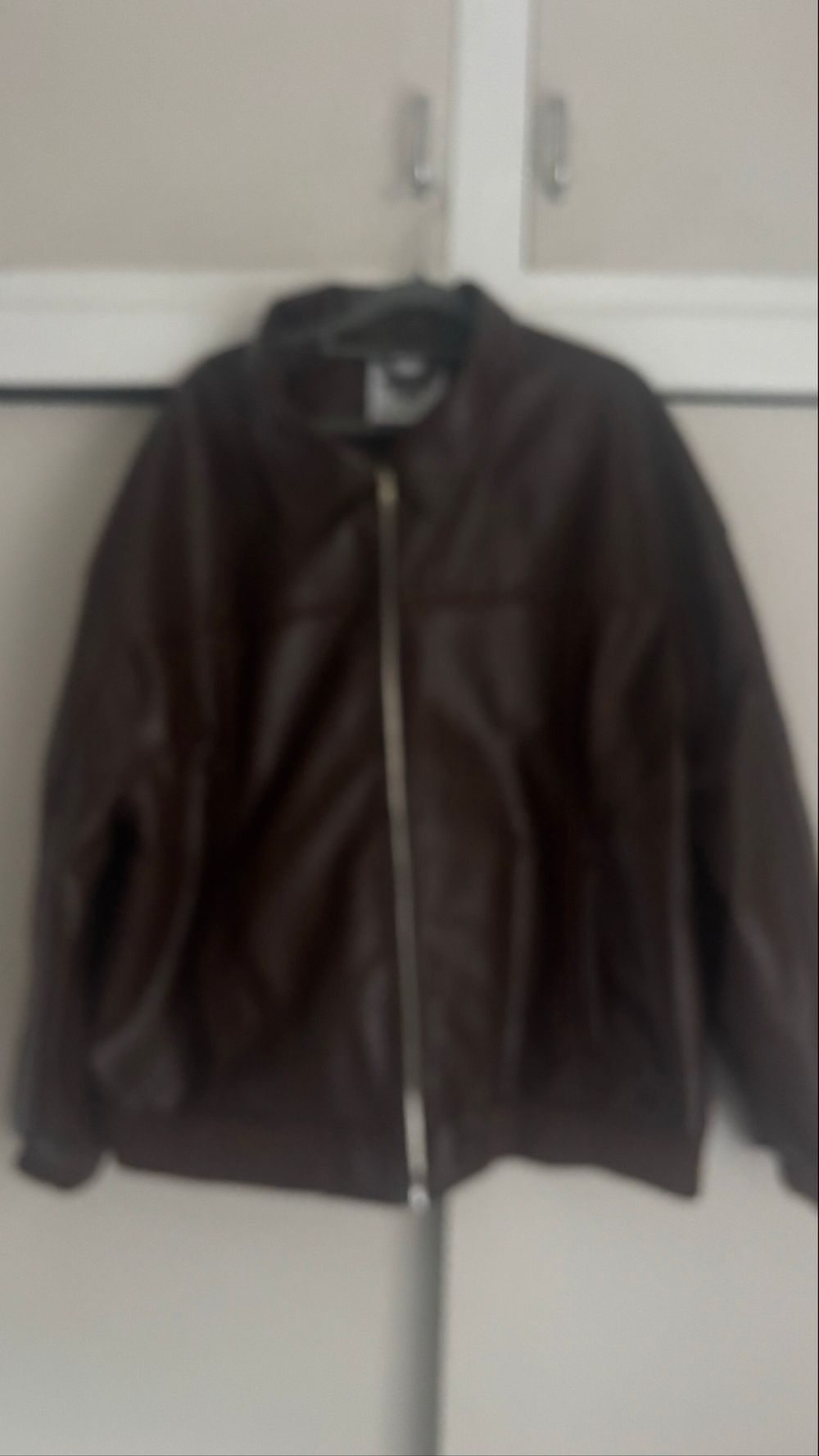 Princess Polly Brown Faux Leather Jacket