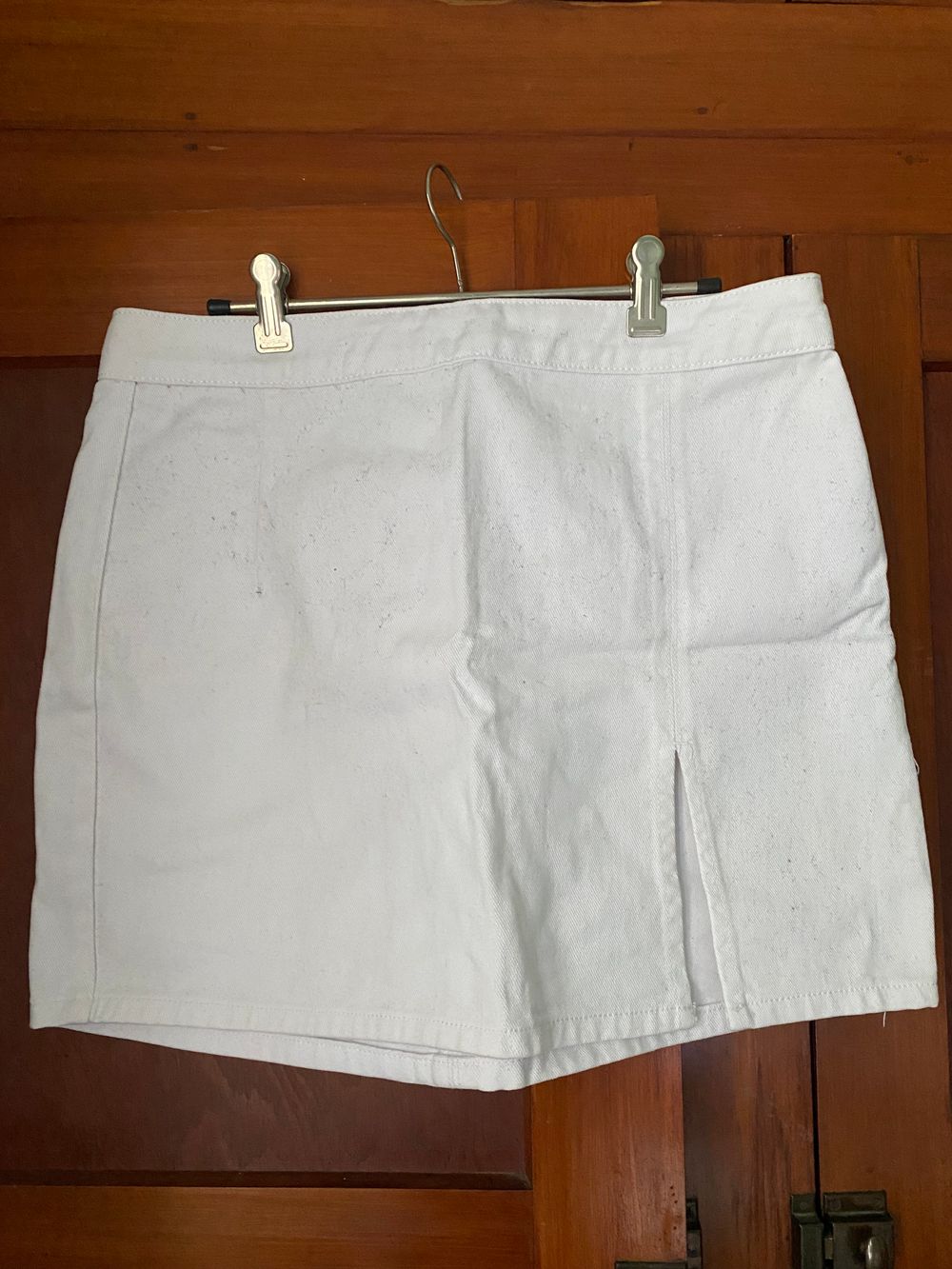 Lioness White Slit Skirt