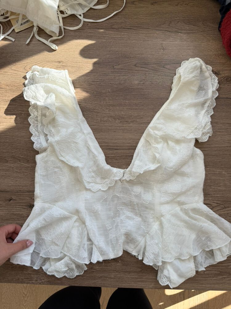 Princess Polly White Lace Top