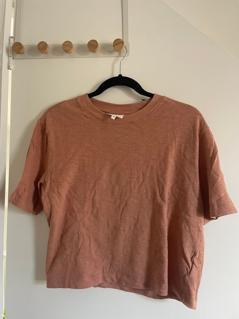 Seed Heritage Clay Cotton Cropped T-Shirt - Size XS (fits 6/8)