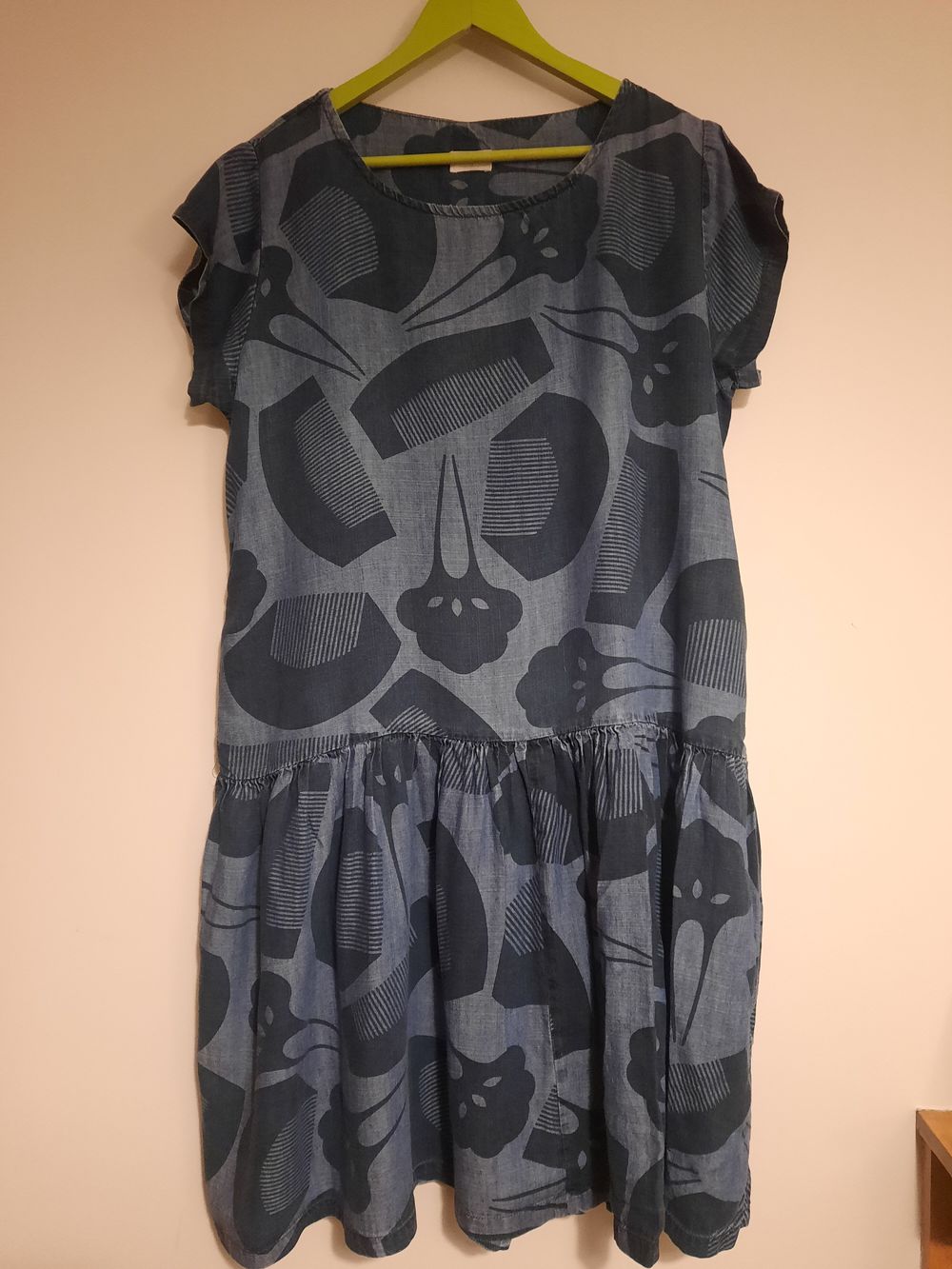 Gorman blue "big combs" dress