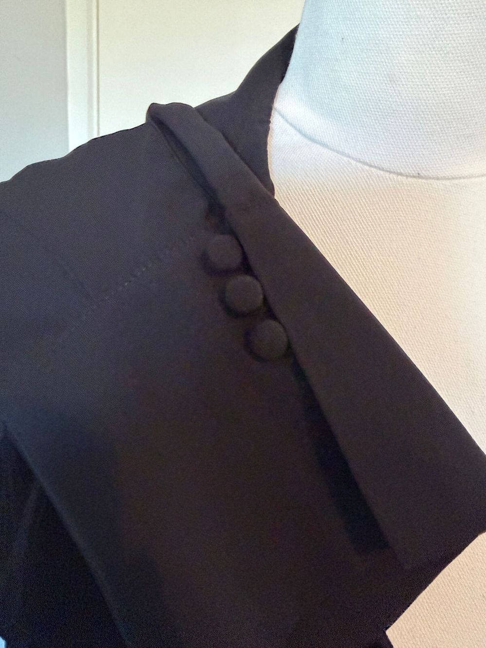 Friends Like These Black Wrap Dress