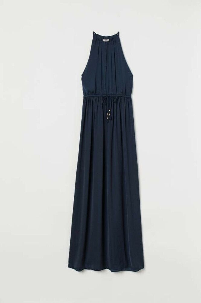 long lace black dress Jamila Lace High Neck Maxi Dress | Black | Dresses main image 1