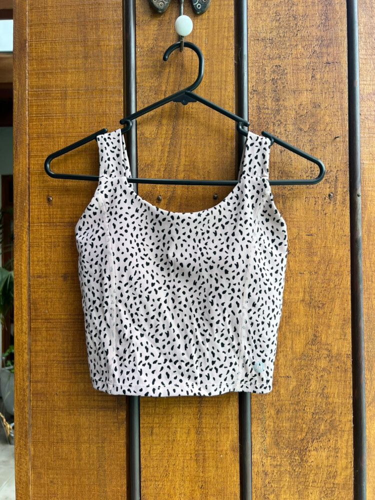 Crop Top With Built In Bra