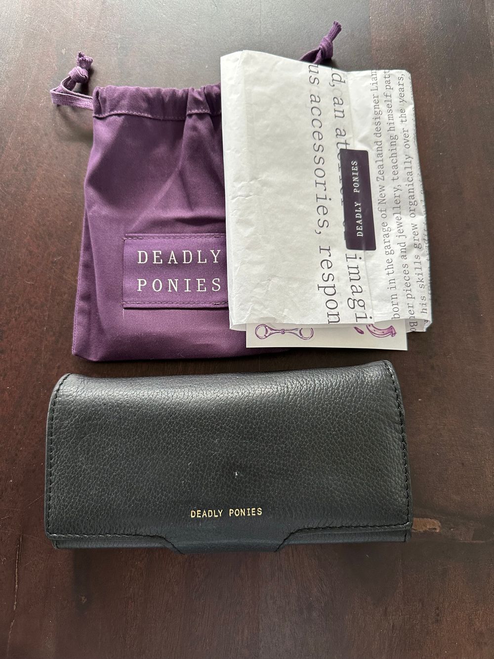 Deadly Ponies wallet