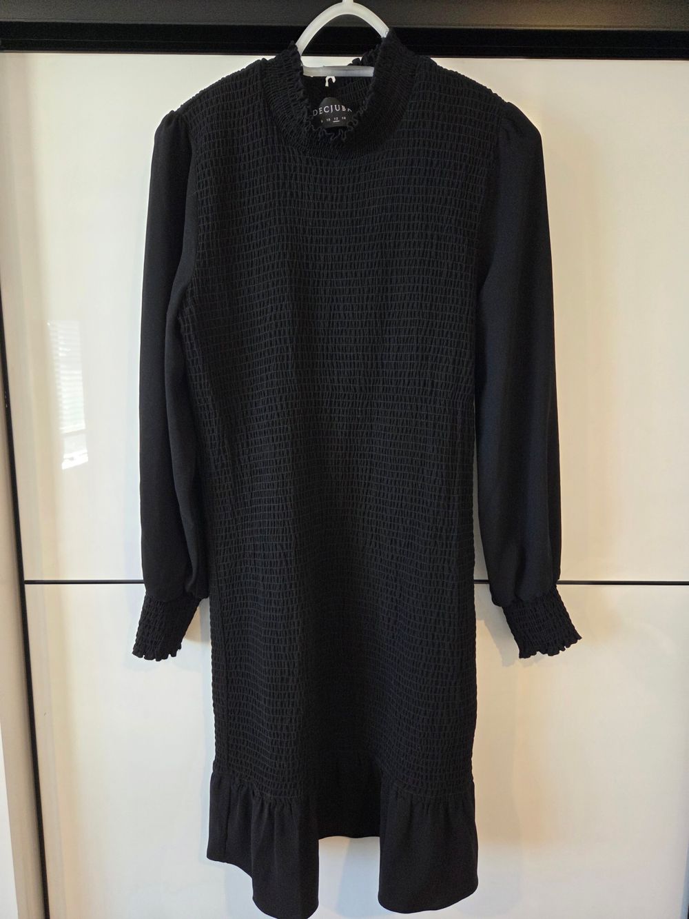 Decjuba Black Textured Dress