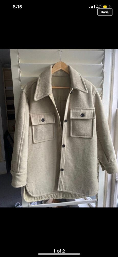 Harris Tapper - Harris Tapper Pale Green Shaket on Designer Wardrobe