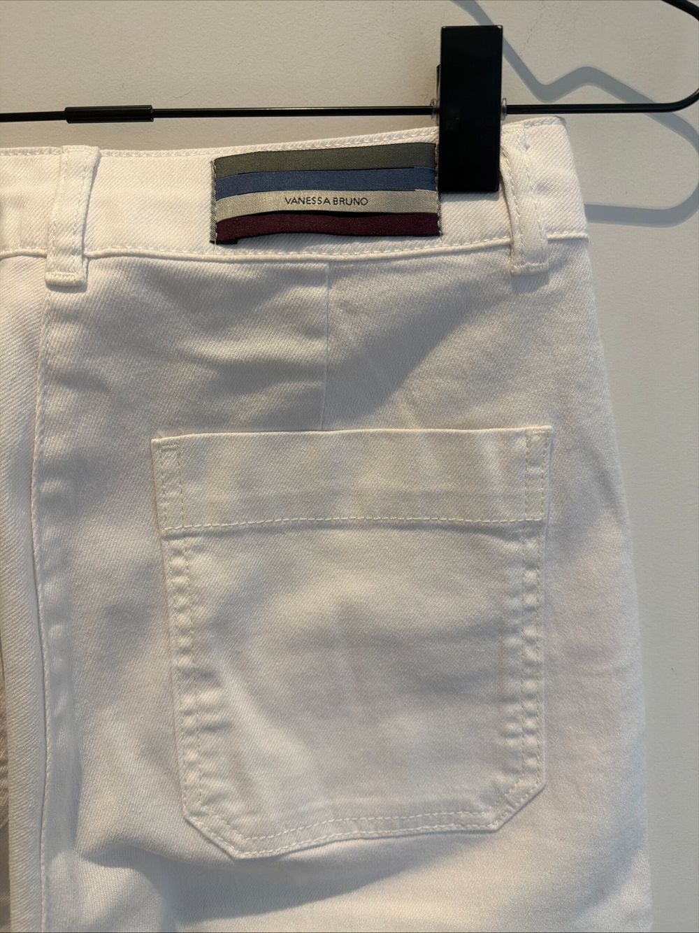 Vanessa Bruno White Wide Leg Jean Size 38