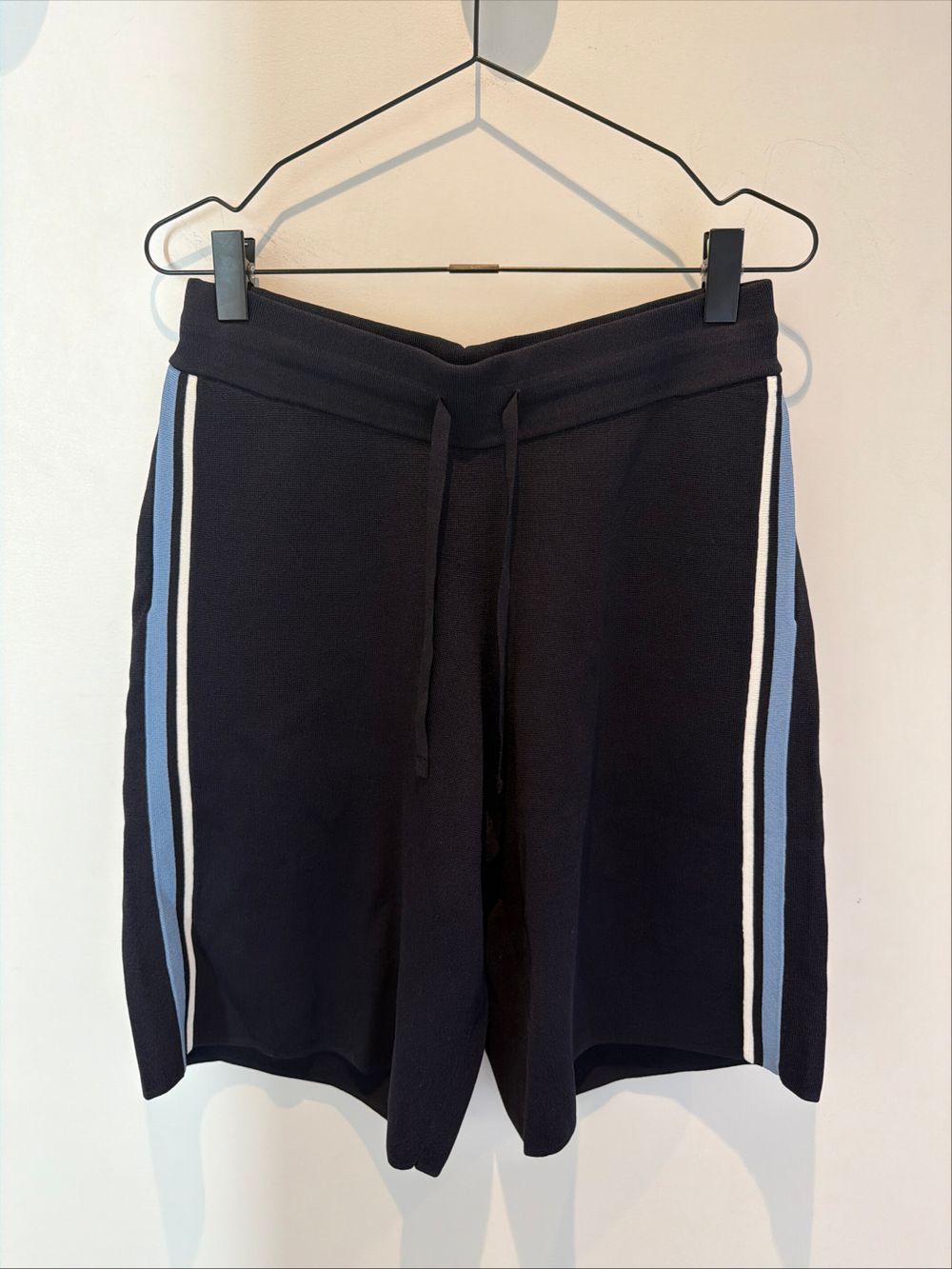 Zara Navy Blue Knit Short - Size M