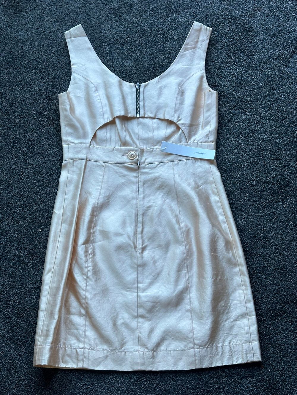 Vintage Juliette Hogan silk dress