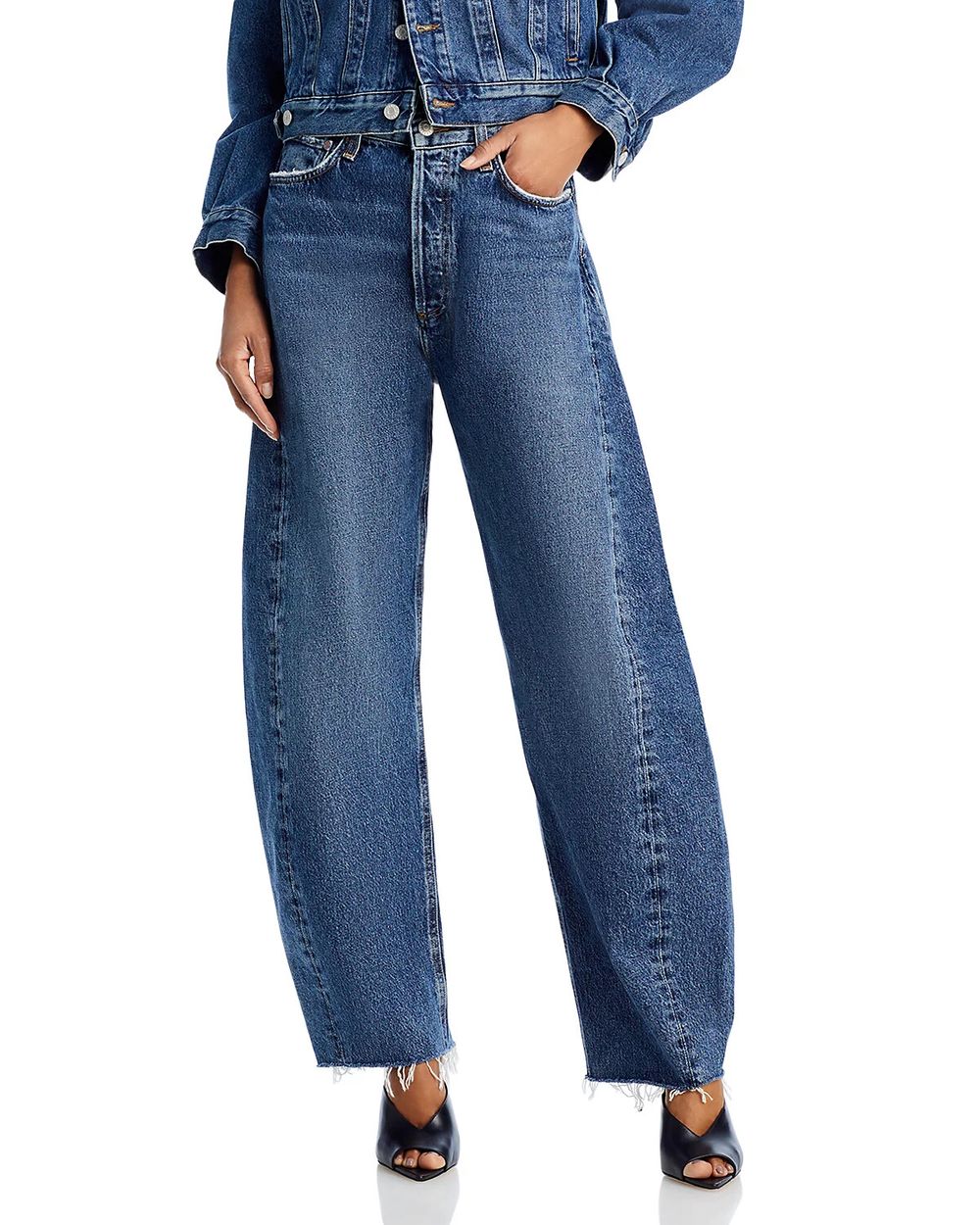 Agolde Luna Pieced Jean in Control - NEW!