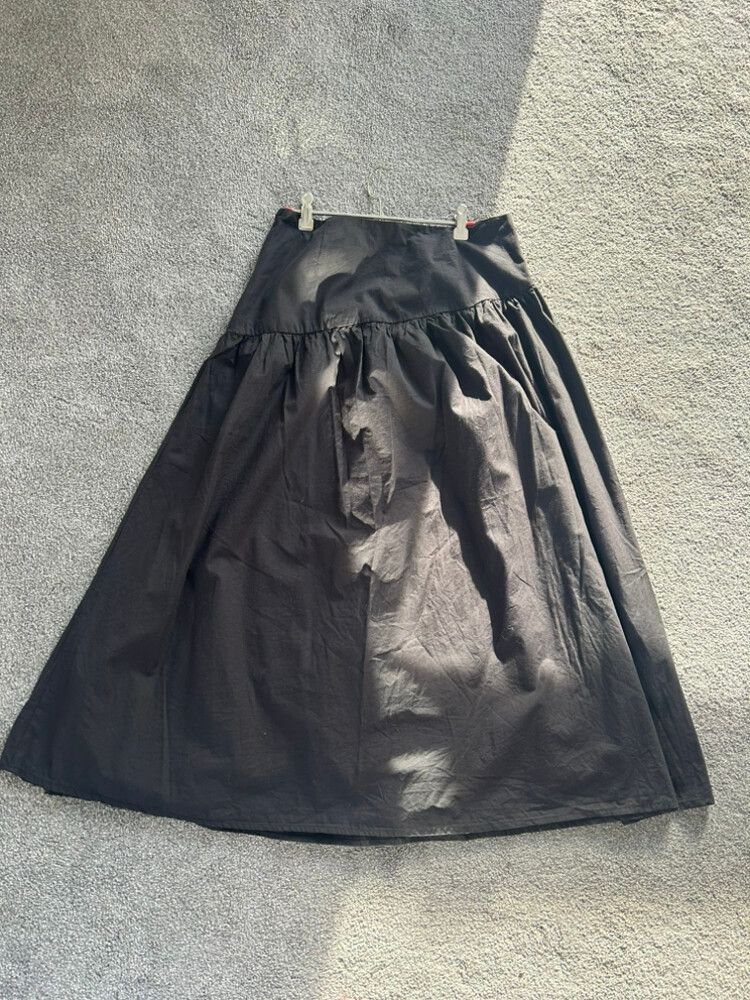 Glassons black asymmetrical skirt