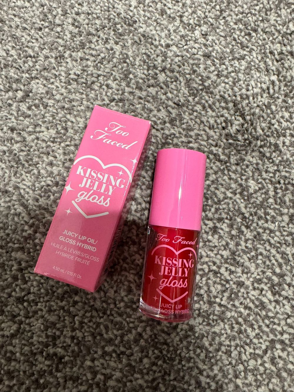 Too Faced Kissing Jelly Lip Oil Gloss - Sour Watermelon