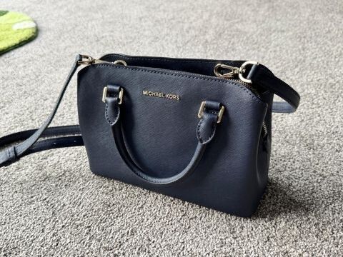 Michael Kors Savannah Small Saffiano Leather Satchel