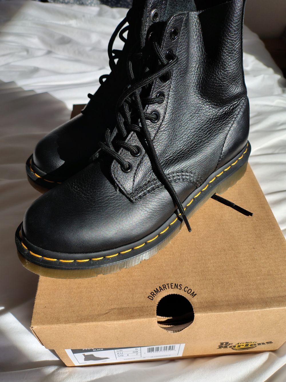 Dr. Martens Black 1460 Pascal Boots