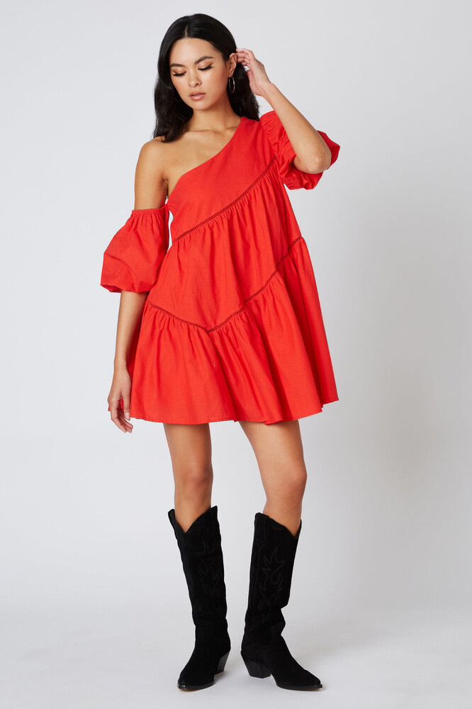 Showpo Red Mini Dress
