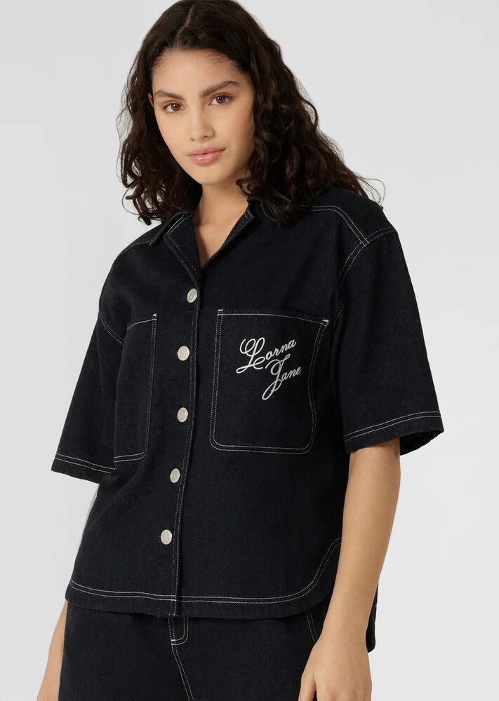 Lorna Jane Denim Shirt