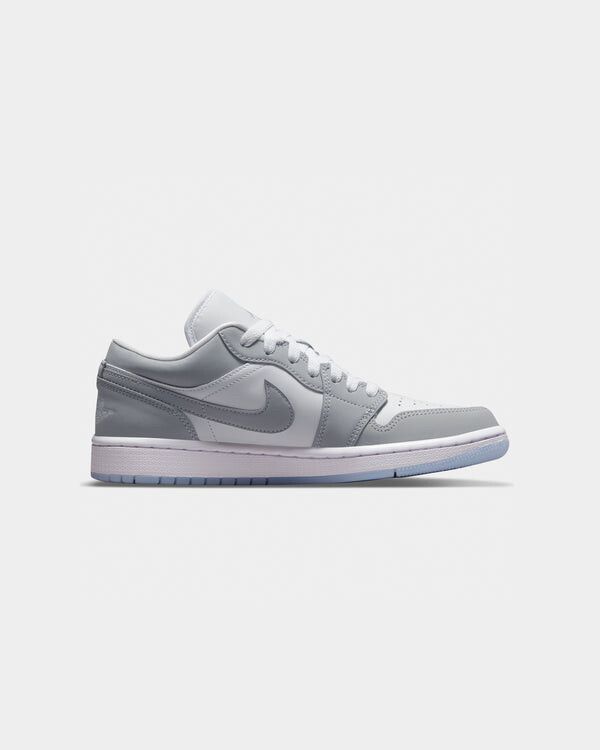 WOMEN'S AIR JORDAN 1 LOW "WHITE WOLF GREY"
