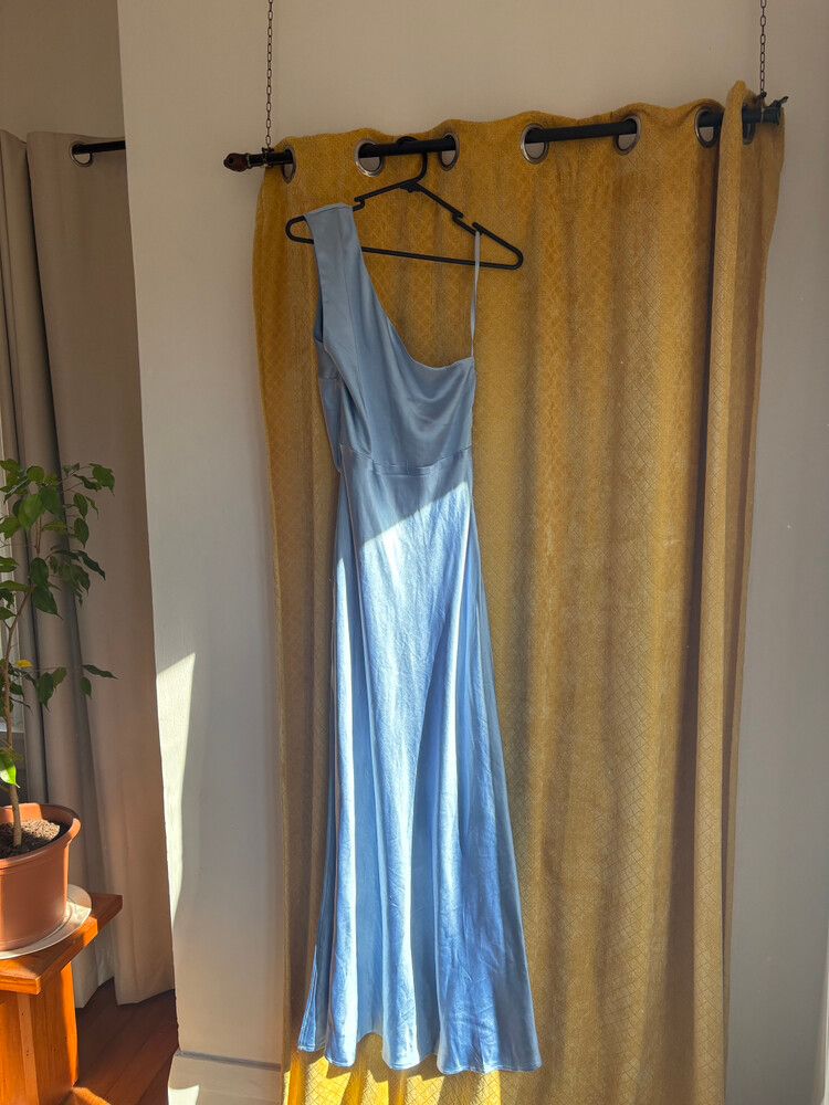 Billy J Boutique - Victoria Maxi Dress Blue on Designer Wardrobe Billy J Boutique - Victoria Maxi Dress Blue on Designer Wardrobe