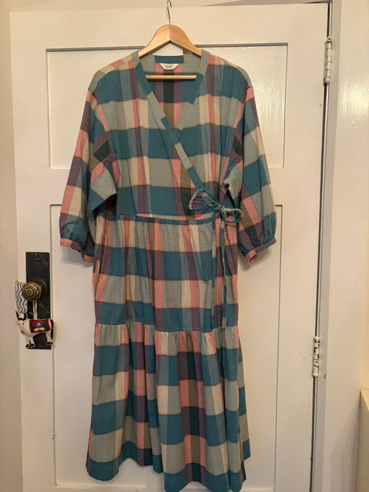 Happy Lovely Cotton Wrap Dress